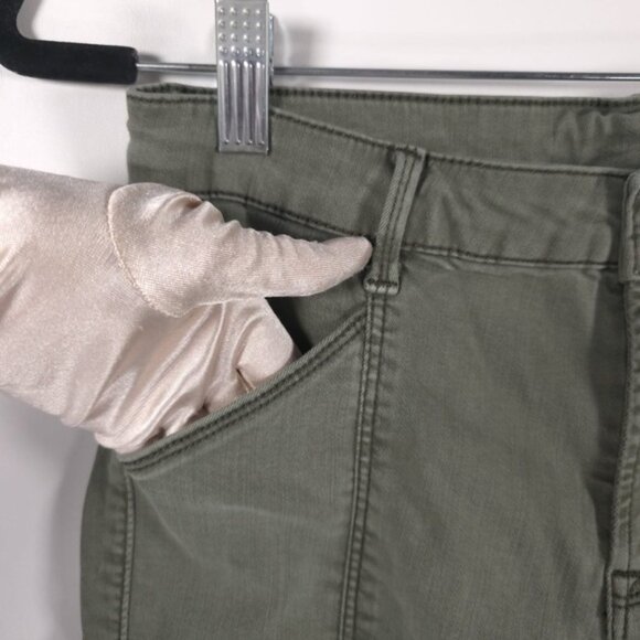 Pistola Cargo Zip Pockets & Hem Skinny Pants P6952ED-PET Size 29 - Picture 8 of 12